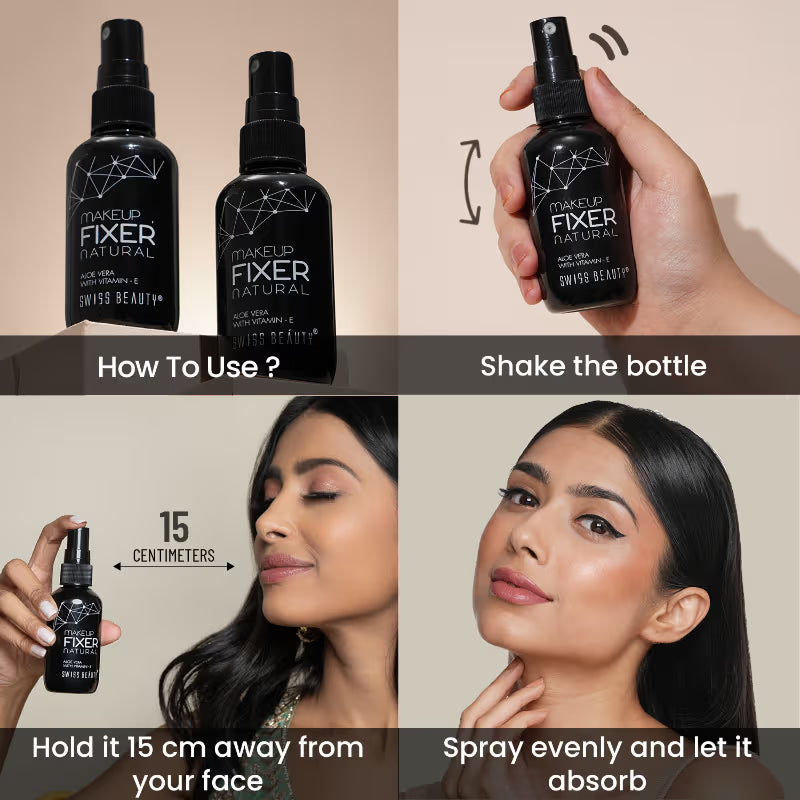 Swiss Beauty Makeup Fixer Natural Primer - Transparent 70ml