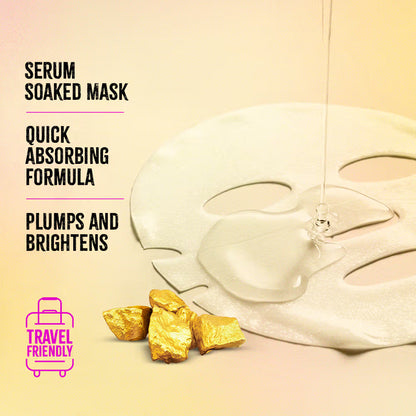 Nykaa Unmask Gold Sheet Mask 20 GRAM