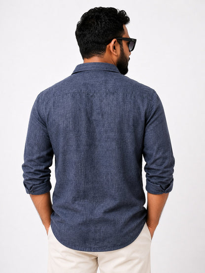 Slate Drift Casual Shirt