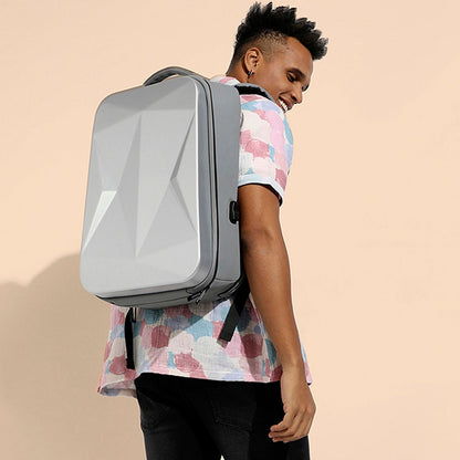 The Urban Nomad Backpack - Chrome Silver