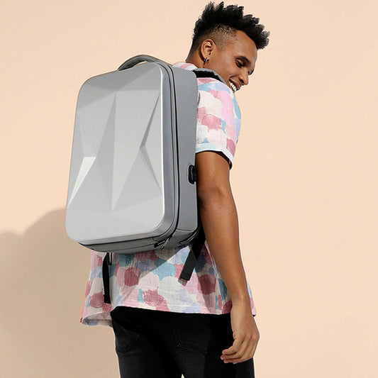 The Urban Nomad Backpack - Chrome Silver