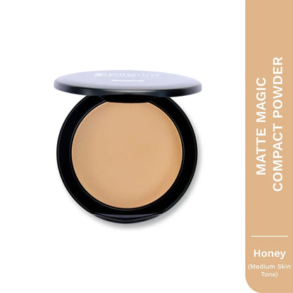PILGRIM MATTE MAGIC CCOMPACT POWDER SPF 25 15 HONEY