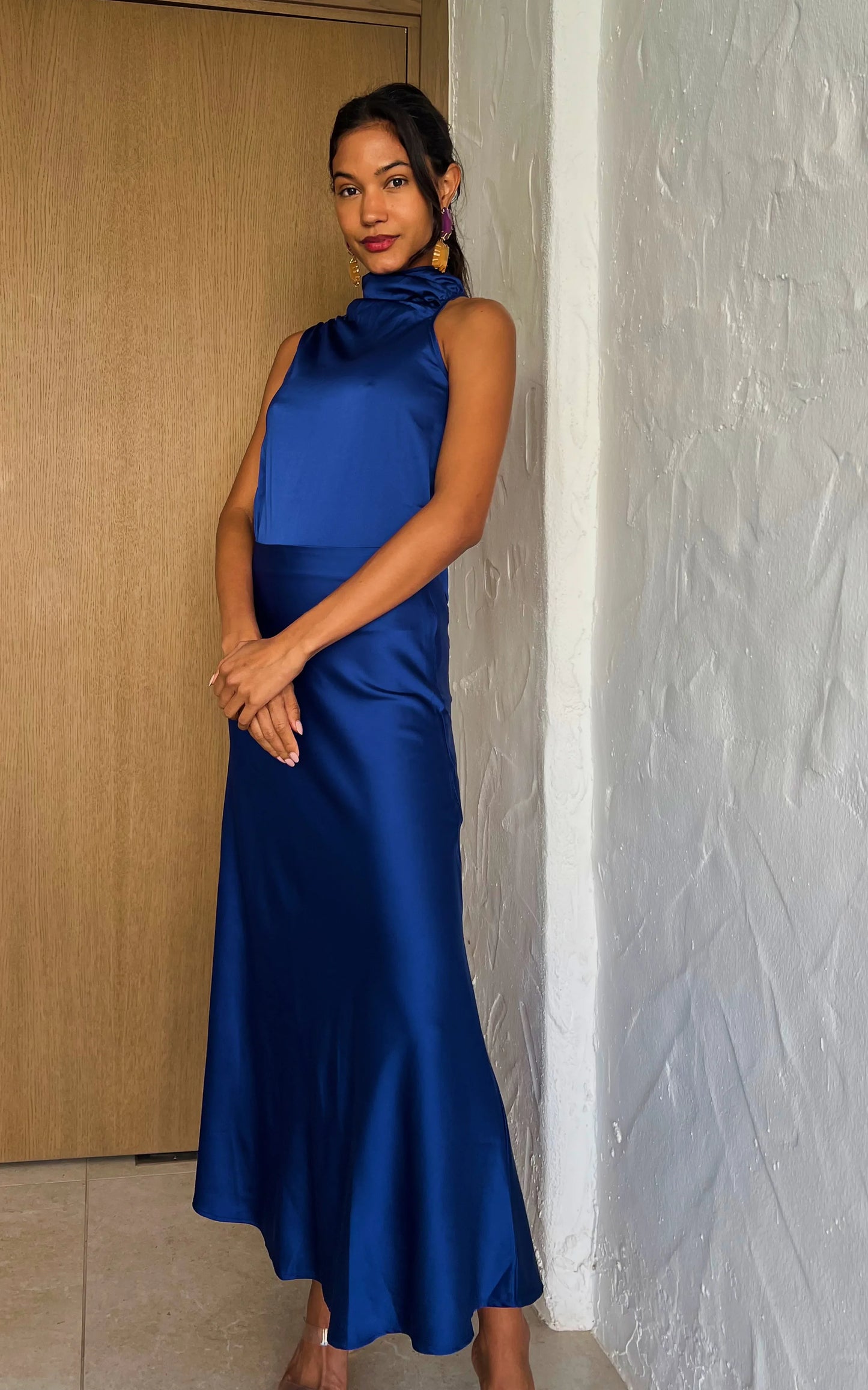 IS.U  Blue Tie Knot Co-ord Set