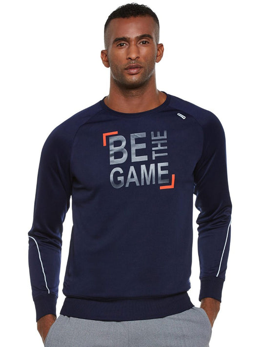 Alcis Mens Navy Sweat Shirt 209MSS019 209MSS019-S
