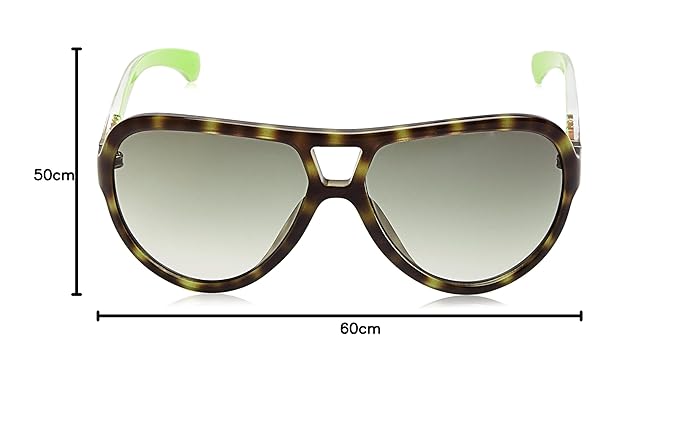 Calvin Klein Jeans Green Full Rim Sunglasses