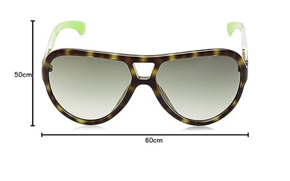 Calvin Klein Jeans Green Full Rim Sunglasses