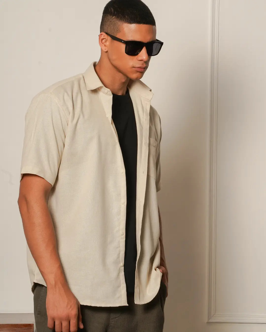 Half Sleeves Shirt House of Pure Eco