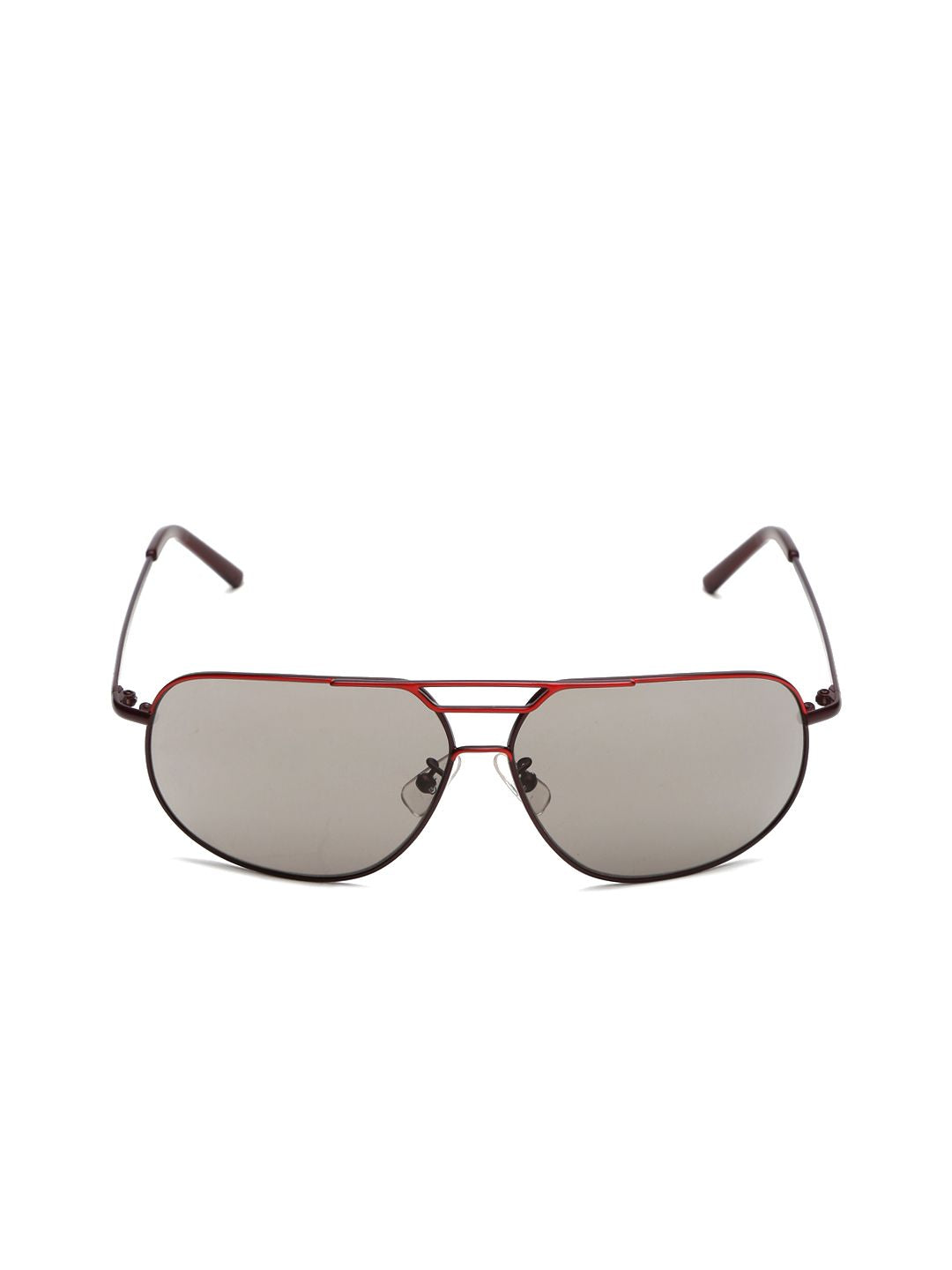 Calvin Klein Unisex Grey Rectangle Lens Sunglasses