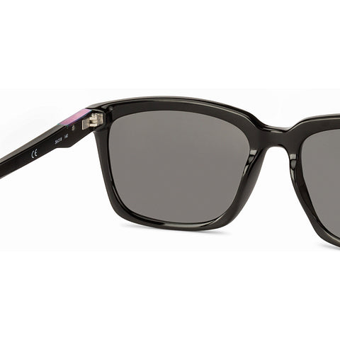 Calvin Klein Black Full Rim Gray lens Sunglasses