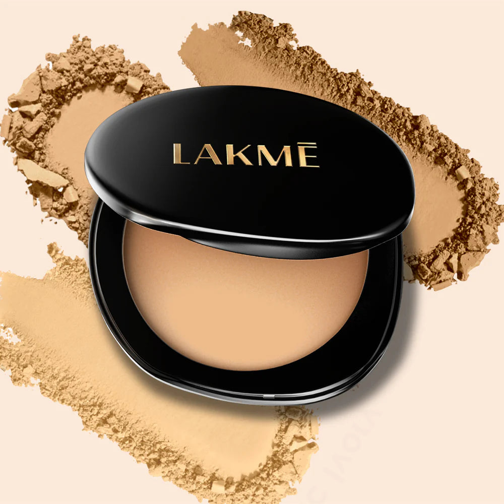 Lakme Ultimate Glam Compact Powder - Golden Medium 03