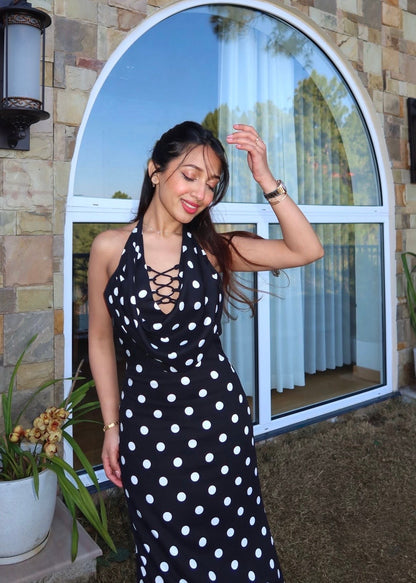 Paris Polka Dress