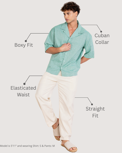 Ocean Green Co-ord Set House of Pure Eco