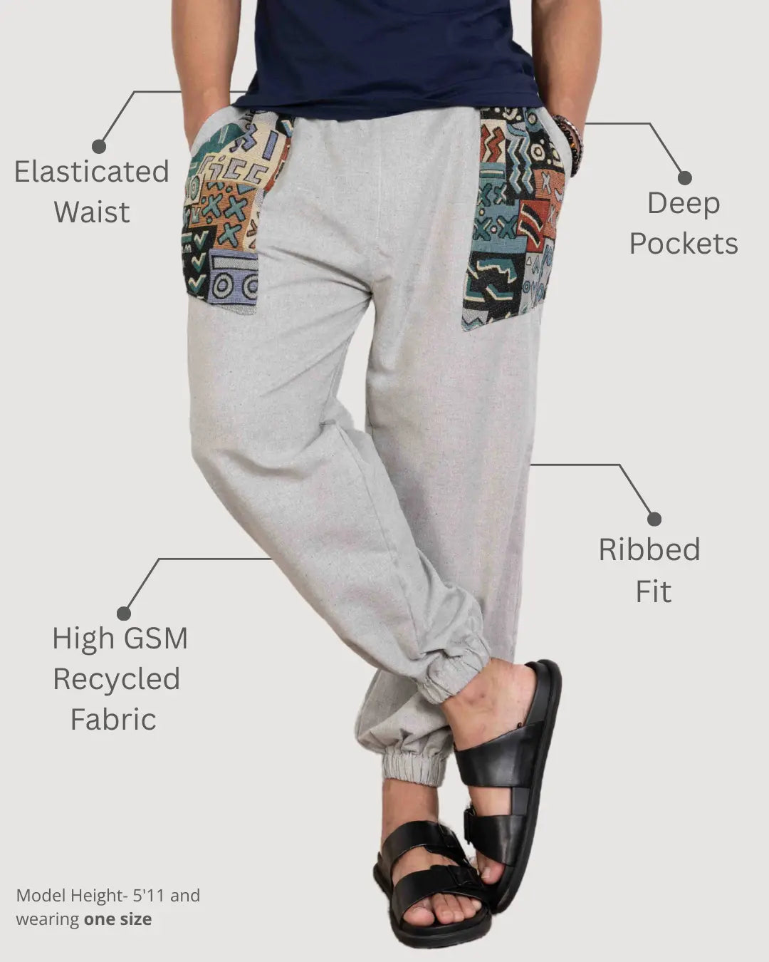 Bohemian Jogger Pants House of Pure Eco