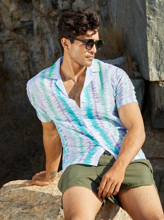 Horizontal Tie-Dye Shirt