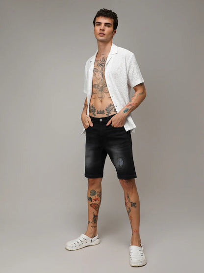 MInimal Distressed Denim Jeans