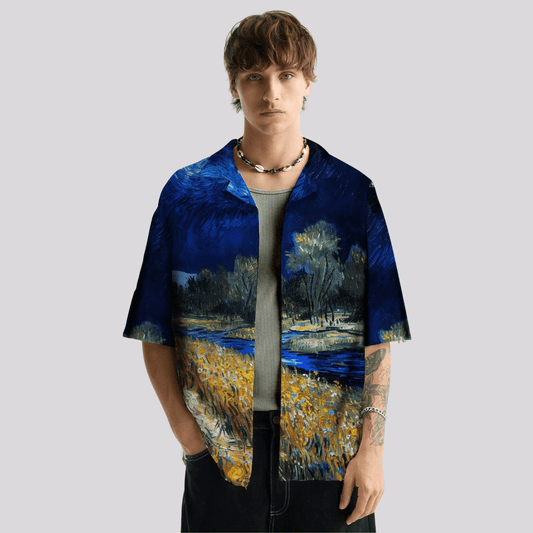 Van Gogh Resort Collar Shirt