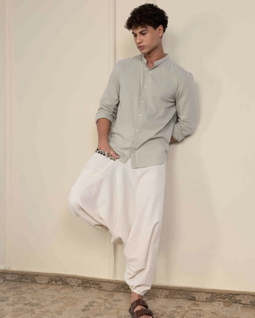 Aladdin Low Crotch Harem Pants House of Pure Eco