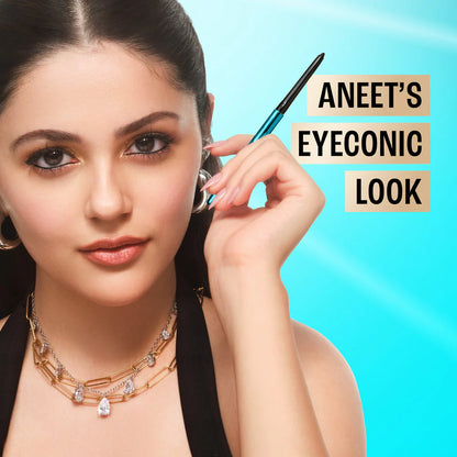 Lakme 9 To 5 Eyeconic Kajal Twin Pack - Deep Black