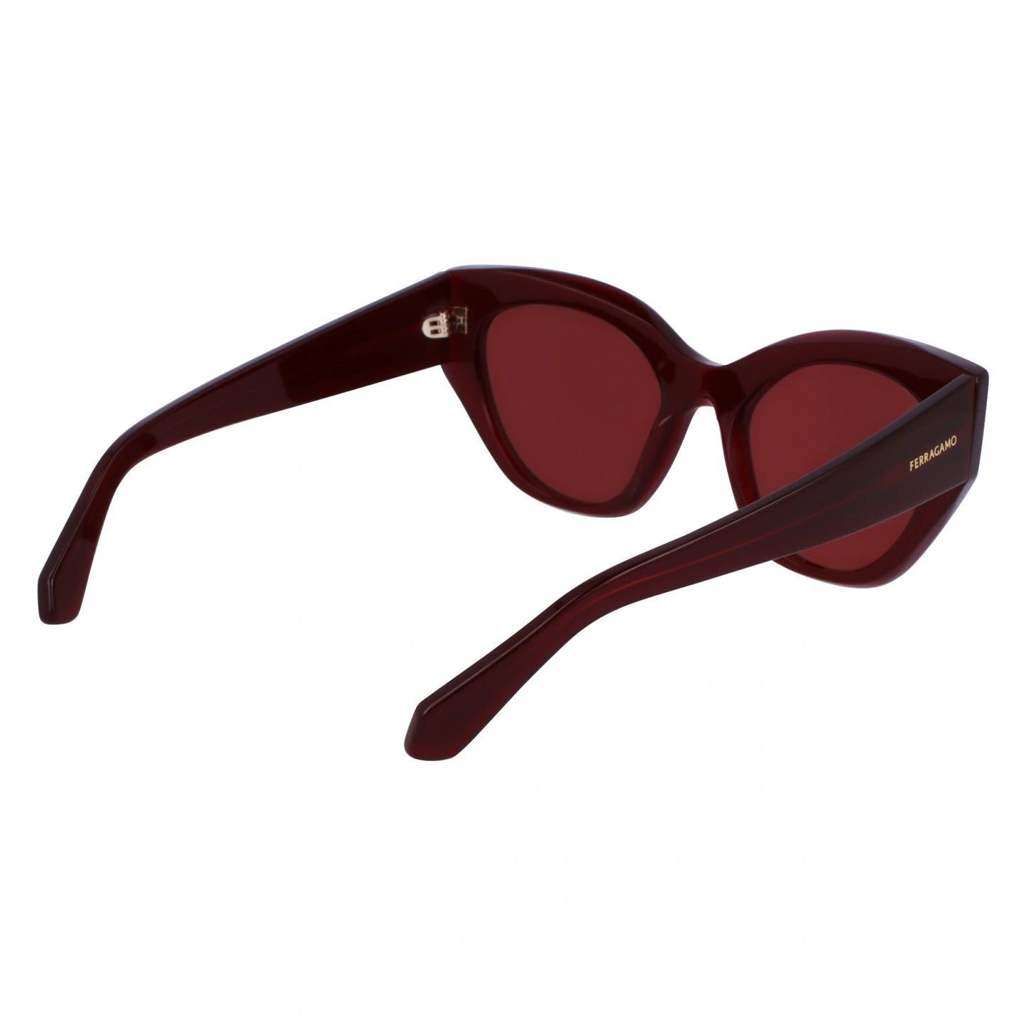 Salvatore Ferragamo Opaline Wine Woman Sunglasses