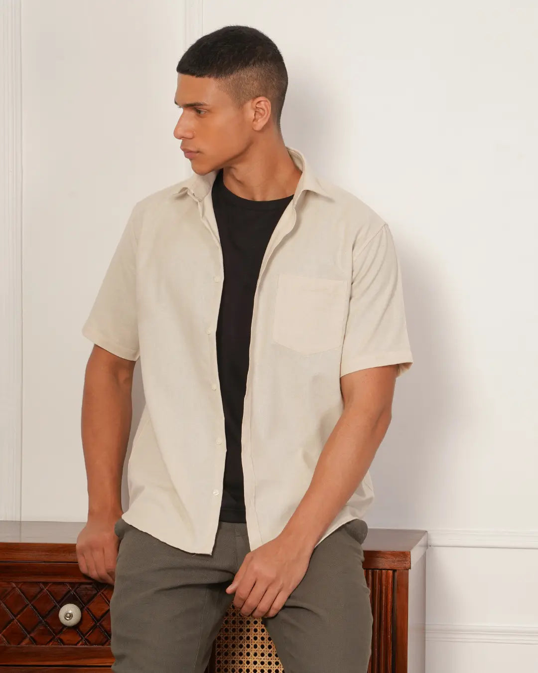Half Sleeves Shirt House of Pure Eco