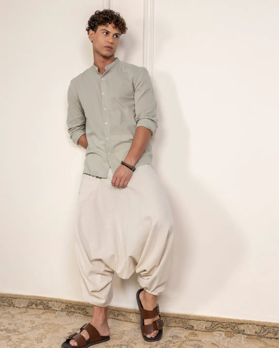 Aladdin Low Crotch Harem Pants House of Pure Eco