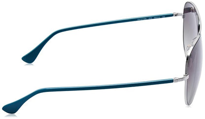 Calvin Klein Gradient Aviator Grey Lens blue framed Unisex Sunglasses