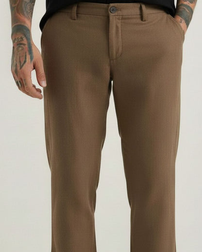 Coffee Linen Pant