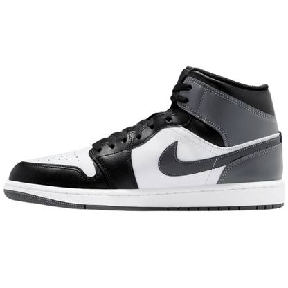 Jordan 1 Mid Black white iron grey