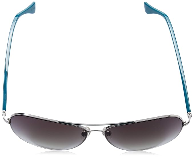 Calvin Klein Gradient Aviator Grey Lens blue framed Unisex Sunglasses
