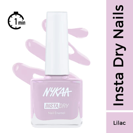 Nykaa Insta Dry Nail Enamel - 353 Lilac Live 9 MILLI_LITRE