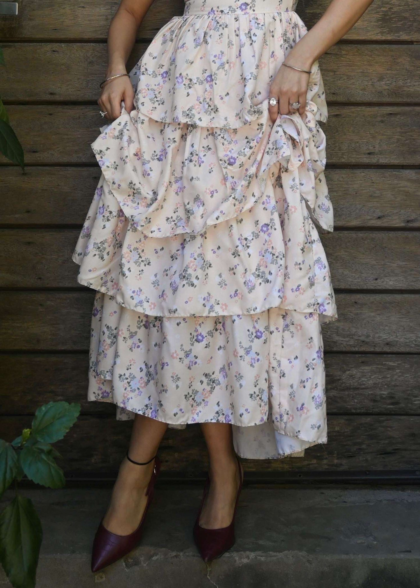 Floral Ruffle Dress