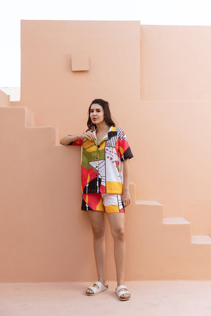Marcela Co-ord Set (Shorts)