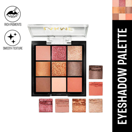 LAKME ULTIMATE GLAM EYESHADOW - Multicolor