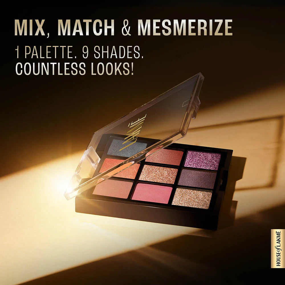 LAKME ULTIMATE GLAM EYESHADOW - Multicolor