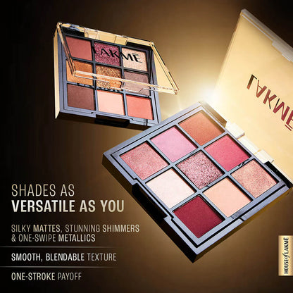 LAKME ULTIMATE GLAM EYESHADOW - Multicolor