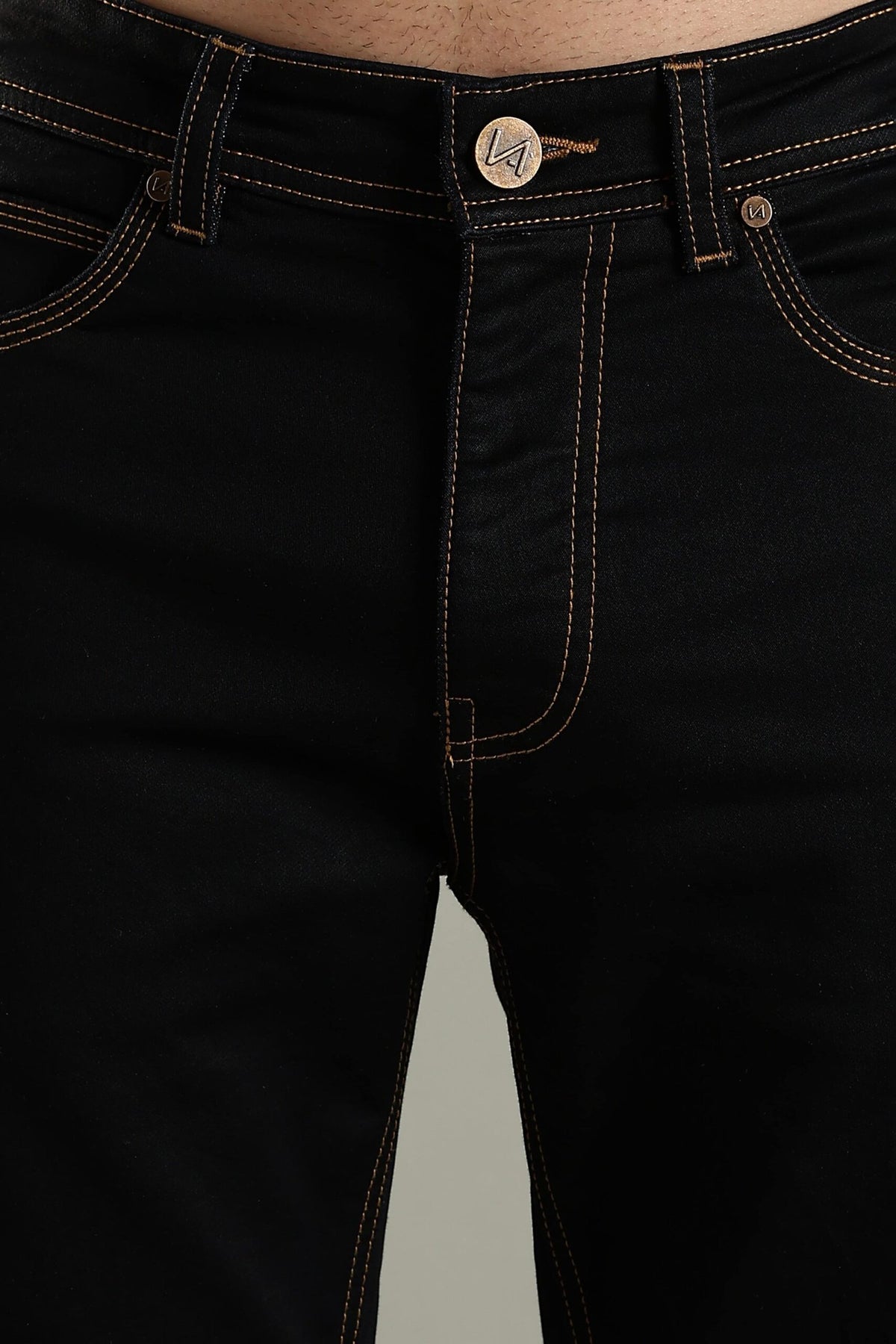 Earthy Denim Pant - Dark Night