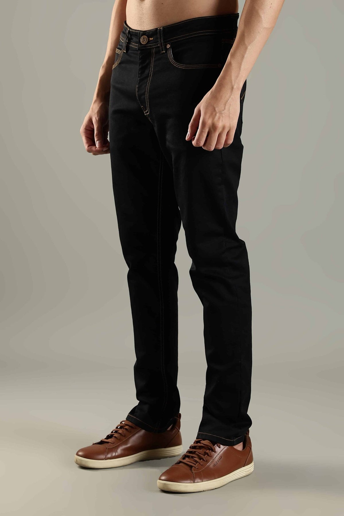 Earthy Denim Pant - Dark Night