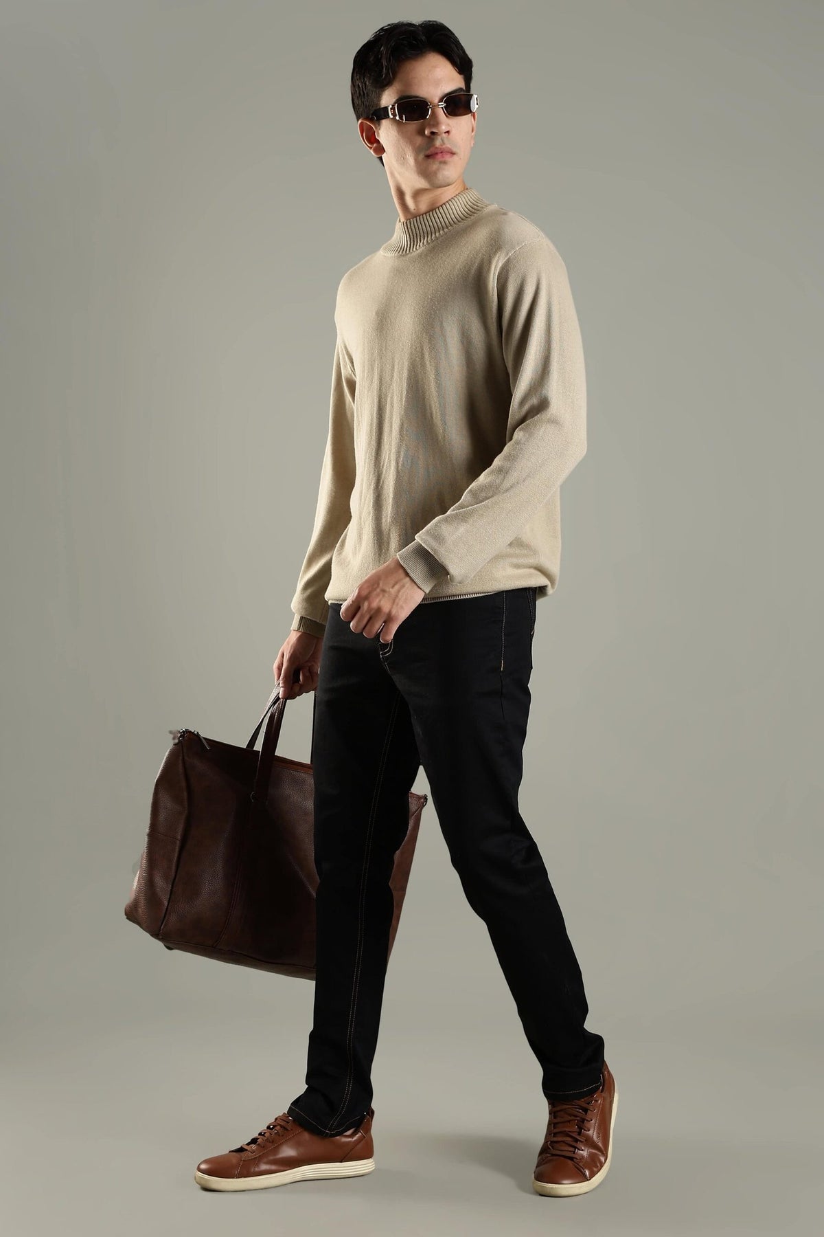 Earthy Denim Pant - Dark Night
