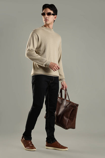 Earthy Denim Pant - Dark Night
