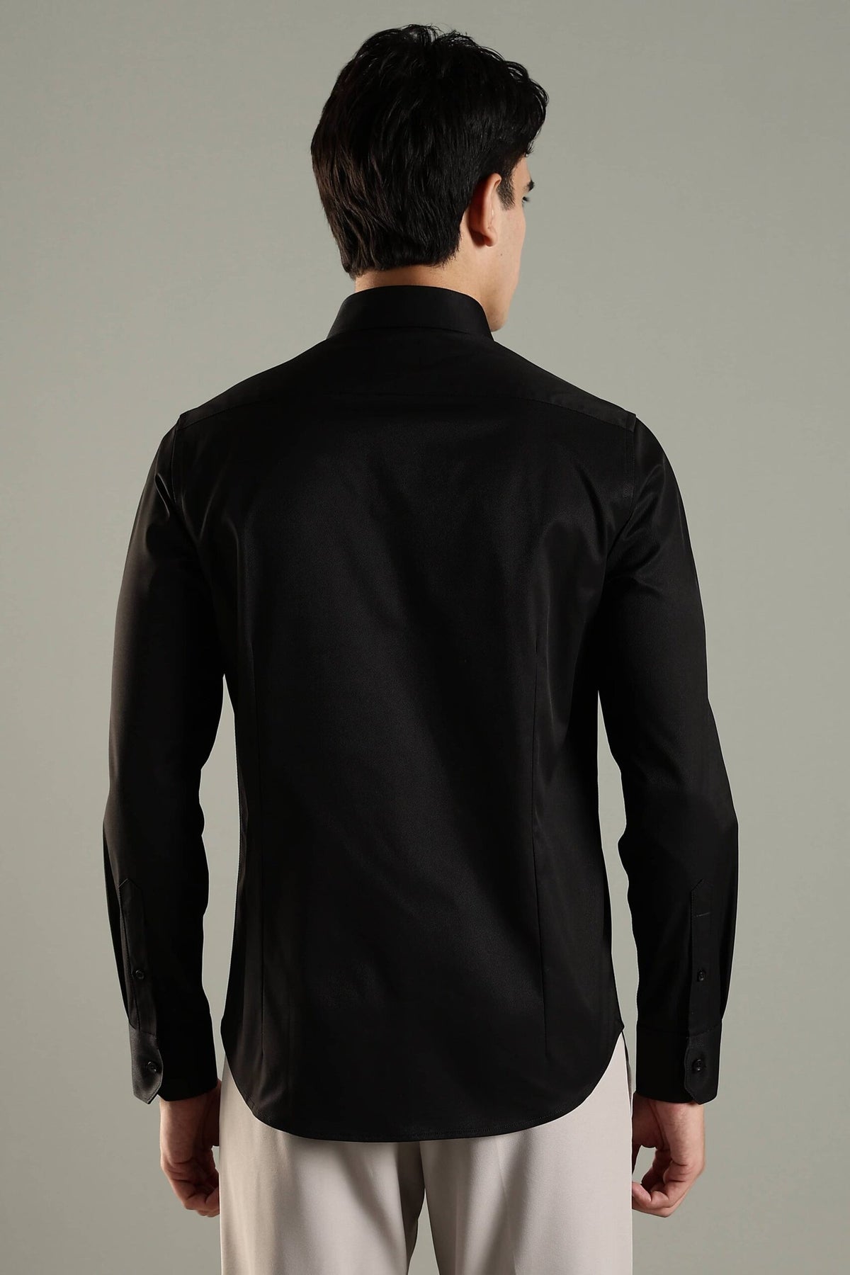 Active Casual Shirt - Party Black