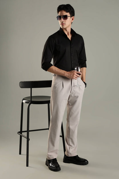 Active Casual Shirt - Party Black