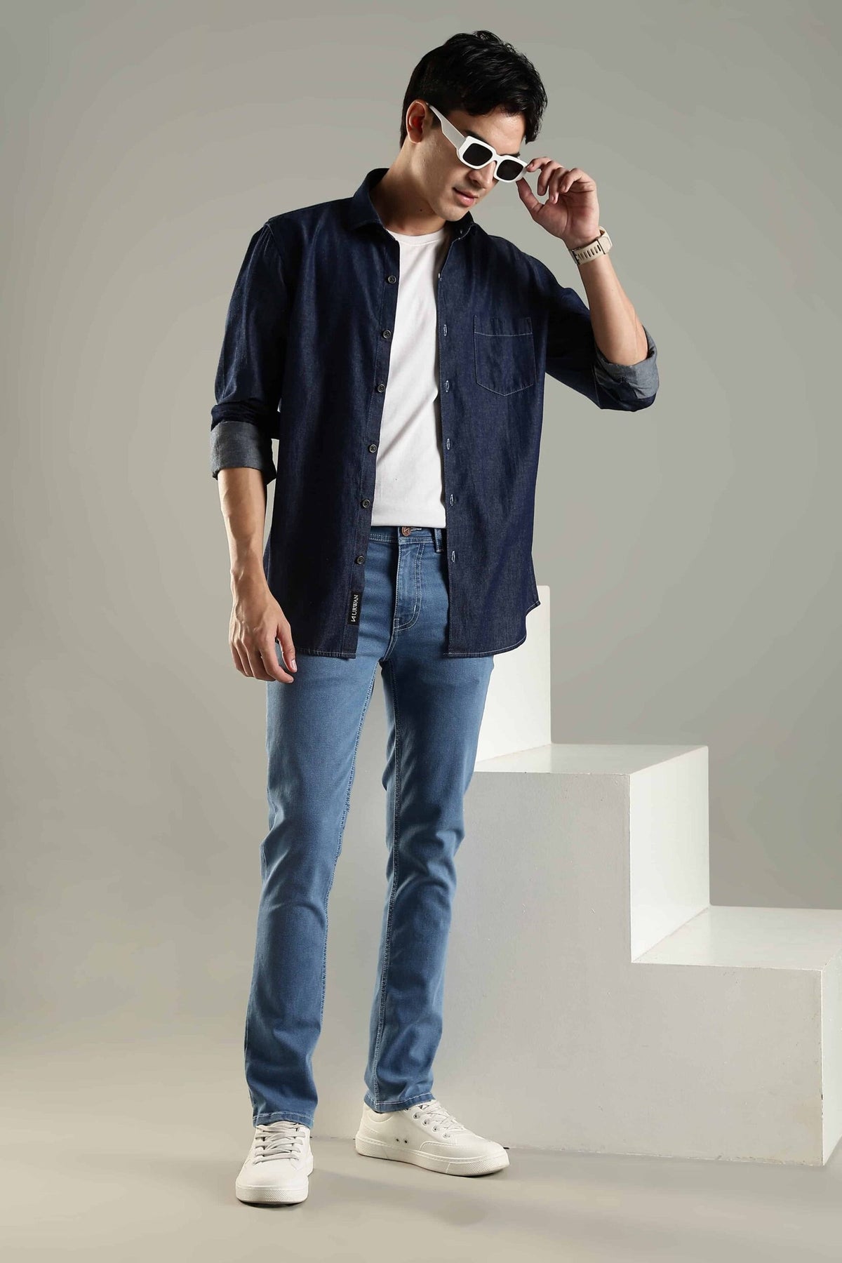 Active Denim Pant - Ice Blue
