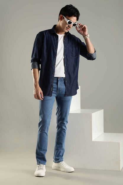 Active Denim Pant - Ice Blue