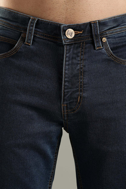 Earthy Denim Pant - Dirty Blue
