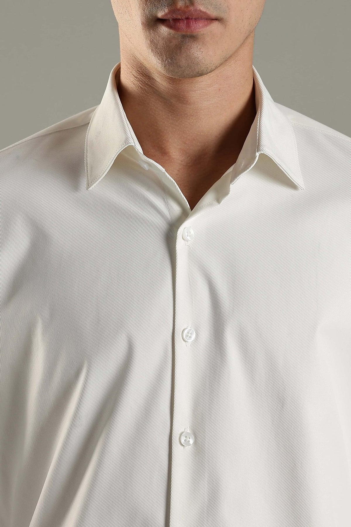 Active Casual Shirt - Pearl White