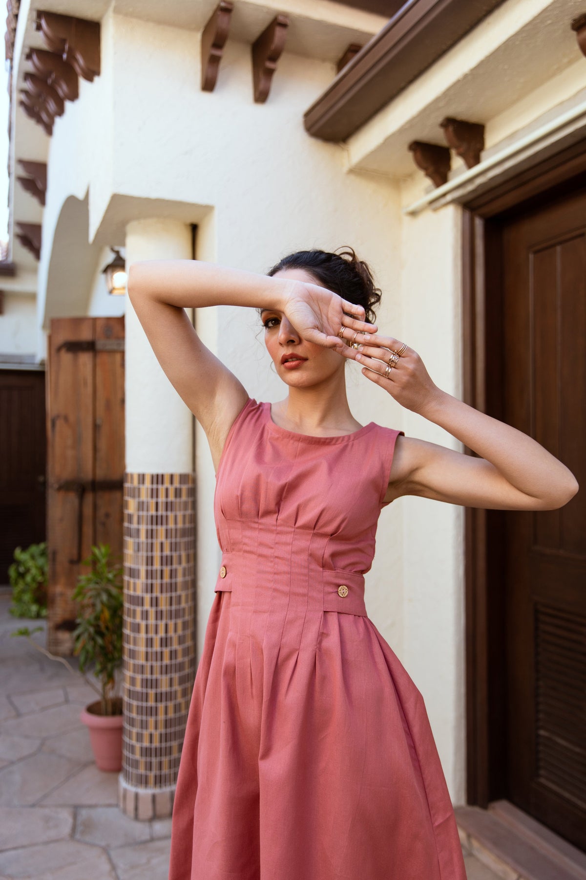 Simone Long Dress
