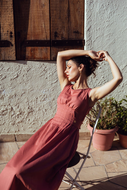 Simone Long Dress
