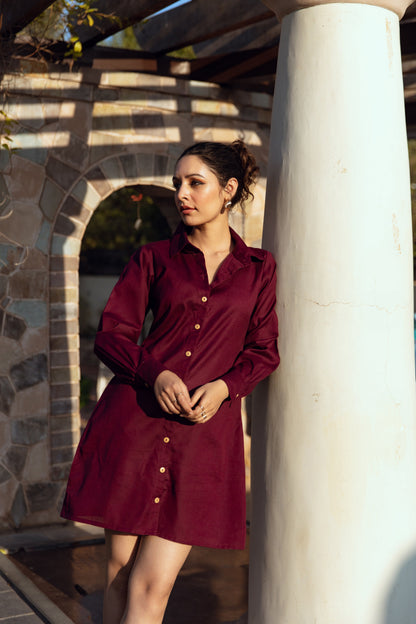 Raspa Shirt Dress