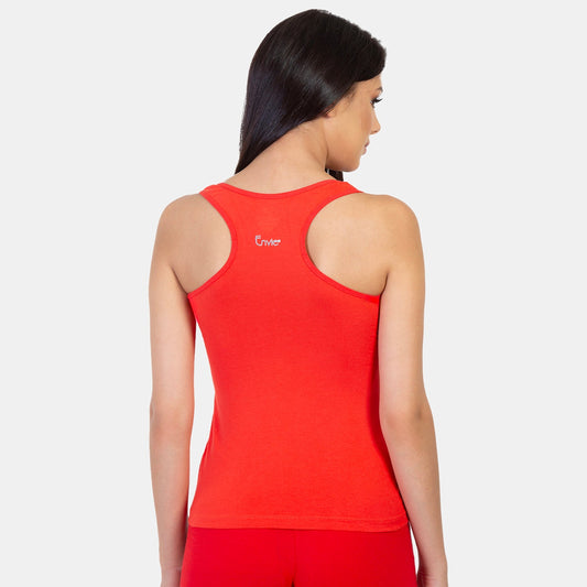 Envie U-Neck Short Length Racerback Tank Top