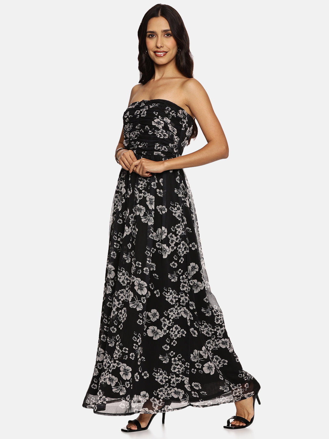 floral long maxi dresses for women